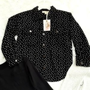 Jessica Simpson Girls 3 Piece Outfit Set Black / Gray Size 5/6